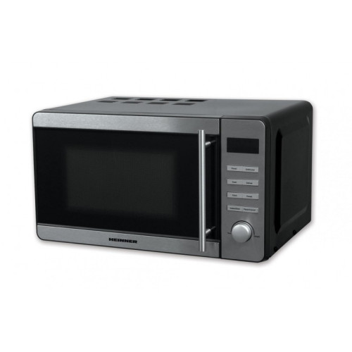 Микровълнова фурна Heinner HMW-20DBKSS, 700 W, 20 литра